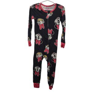 Disney Minnie Mouse & Daisy One-Piece Long Sleeve Pajama Soft, Size 3T
